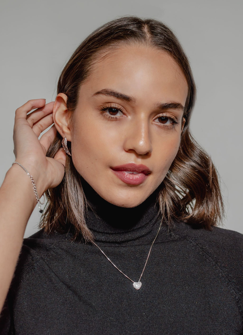 Aretes Alas de Angel Plata