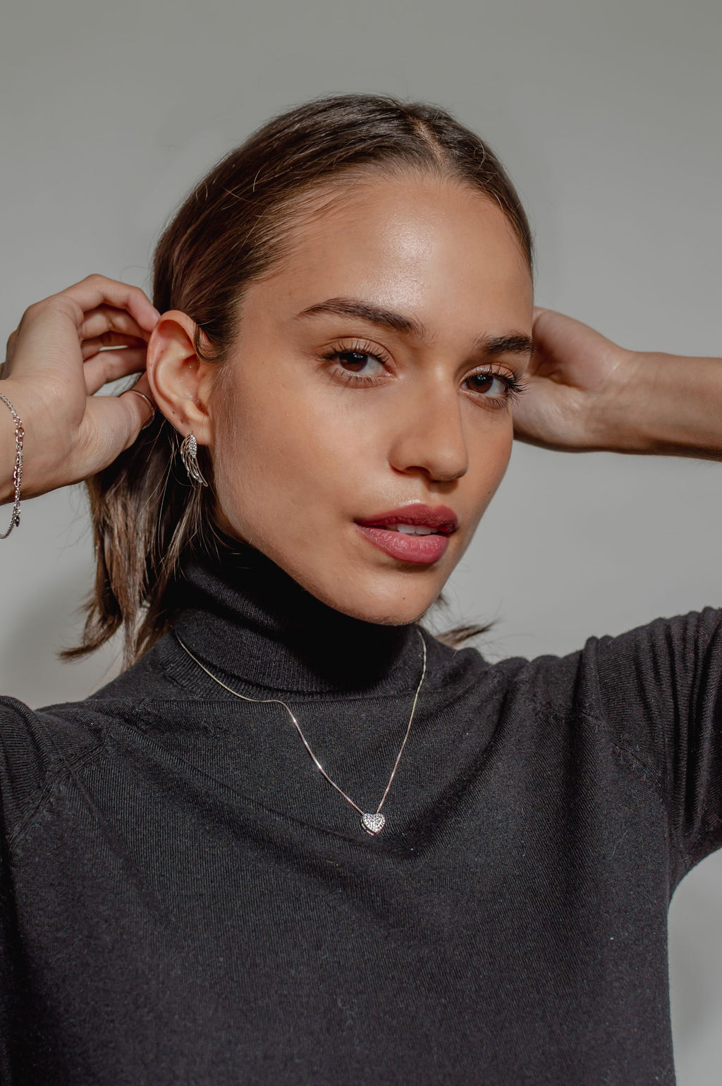 Aretes Alas de Angel Plata