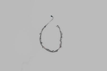 Pulsera doble en plata 925