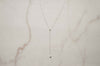 Collar con cadena y pendiente de cadena con corazón pequeño en plata 925